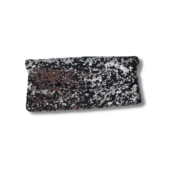 Jeanne Lottie Sequin Clutch With Chain Strap - Picture 6 of 6